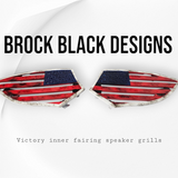 American Flag inner fairing Victory grills