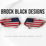 American Flag inner fairing Victory grills