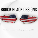 American Flag inner fairing Victory grills