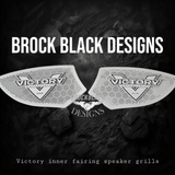 Victory logo inner fairing Victory grills