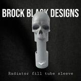 23.5 + radiator fill tube ancient skull sleeve