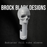 23.5 + radiator fill tube ancient skull sleeve