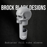 23.5 + radiator fill tube ancient skull sleeve