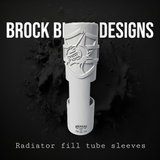 23.5 + radiator fill tube shark theme sleeve