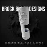 23.5 + radiator fill tube shark theme sleeve