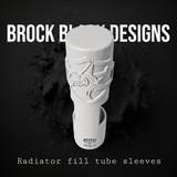 23.5 + radiator fill tube shark theme sleeve