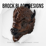 3D buffalo horn cover