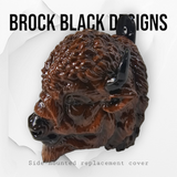 3D buffalo horn cover