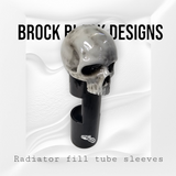 23.5 + radiator fill tube ancient skull sleeve