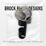 23.5 + radiator fill tube ancient skull sleeve