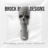 23.5 + radiator fill tube ancient skull sleeve