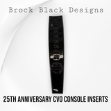 25th CVO console insert 3D Army seal Veteran