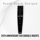 25th CVO console insert 3D Army seal Veteran