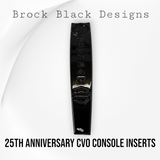 25th CVO console insert 3D navy Veteran