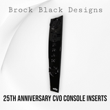 25th CVO console insert 3D navy Veteran