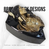 Native American bust Horn cover