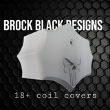 18+ punisher themed Coil Cover