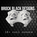 18+ Ancient Skull themed Coil Cover