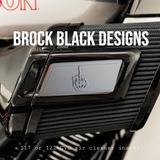 117 or 121  air cleaner insert 3D middle finger