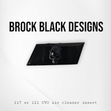 117 or 121  air cleaner insert 3D ancient skull