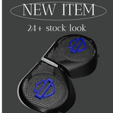 23.5+ Harley inner 3D shield speakers grill covers set