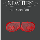 23.5+ Harley inner 3D shield speakers grill covers set
