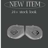 23.5+ Harley inner 3D shield speakers grill covers set