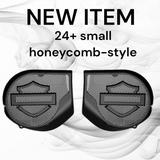 97-25+ Harley inner 3D shield speakers grill covers set