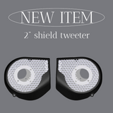 2024+ Street Glide with 2" tweeter speakers grill covers set