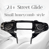 23.5+ Harley inner 3D shield speakers grill covers set