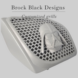 98 to 2024 Road Glide 3D Vader speakers grill covers set