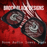 Boom Audio lower pods grills snake theme