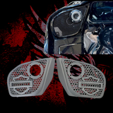 2024+ Road Glide with 2" tweeter speakers grill shield emblem set