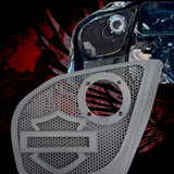2024+ Road Glide with 2" tweeter speakers grill shield emblem set