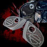 2024+ Road Glide with 2" tweeter speakers grill shield emblem set