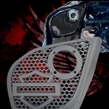 2024+ Road Glide with 2" tweeter speakers grill shield emblem set