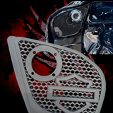2024+ Road Glide with 2" tweeter speakers grill shield emblem set