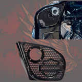 2024+ Road Glide with 2" tweeter speakers grill shield emblem set