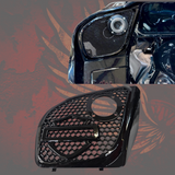 2024+ Road Glide with 2" tweeter speakers grill shield emblem set