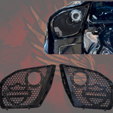 2024+ Road Glide with 2" tweeter speakers grill shield emblem set
