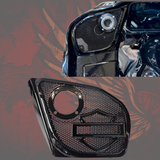 2024+ Road Glide with 2" tweeter speakers grill shield emblem set