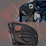 2024+ Road Glide with 2" tweeter speakers grill shield emblem set