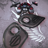 15-23 Road Glide with 2" tweeter speakers grill shield emblem set