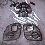 15-23 Road Glide with 2" tweeter speakers grill shield emblem set