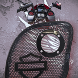 15-23 Road Glide with 2" tweeter speakers grill shield emblem set