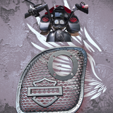 15-23 Road Glide with 2" tweeter speakers grill shield emblem set