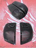 24+ Harley Davidson bag lid Speaker Grill Cover Guard shield theme