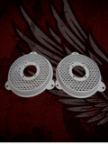 97-25+ Harley inner 2" tweeter speakers grill covers set
