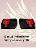 19 to 23 Indian webbed punisher inner speaker grills set