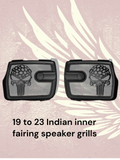 19 to 23 Indian webbed punisher inner speaker grills set